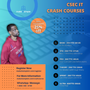 CSEC IT Crash Course - 2025