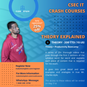CSEC IT Theory Bootcamp