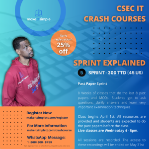 CSEC Past Paper Sprint